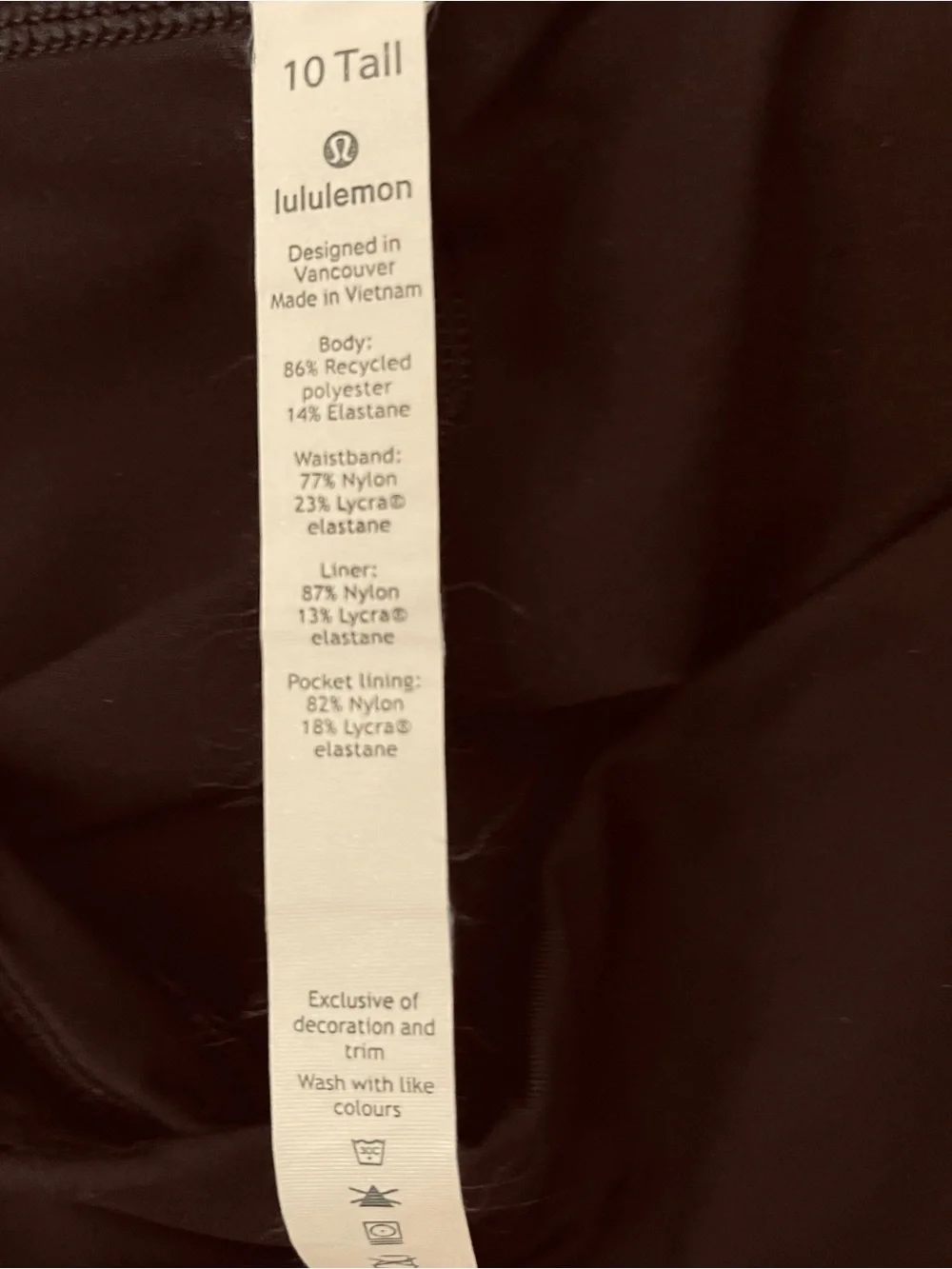 Lululemon Pace Rival Skort Tennis Golf